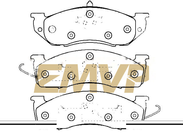 TY1963 Brake Pad Set