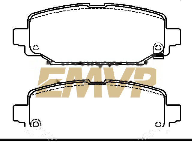 TY4007 Brake Pad Set