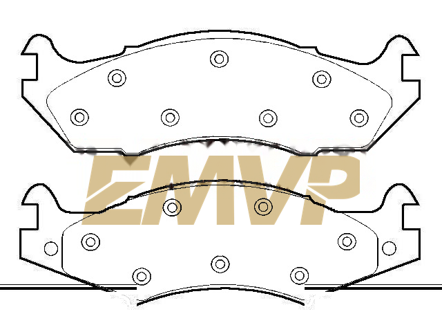 TY4611 Brake Pad Set