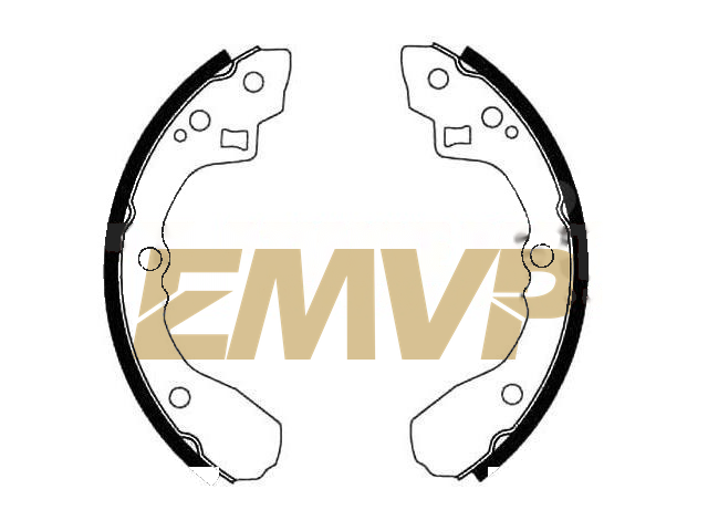 TY4957 Brake Shoe Set