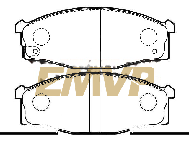 TY2368 Brake Pad Set
