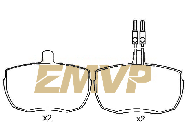 TY6944 Brake Pad Set