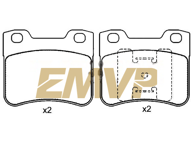 TY7706 Brake Pad Set