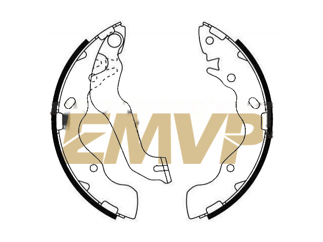 TY0032 Brake Shoe Set