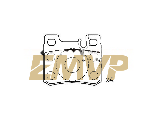 TY6726 Brake Pad Set