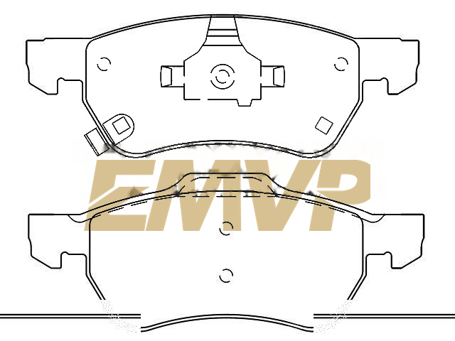 TY9149 Brake Pad Set