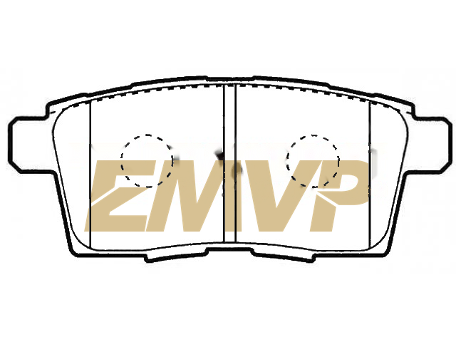 TY4772 Brake Pad Set