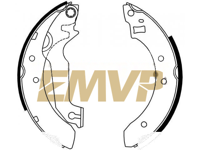 TY7682 Brake Shoe Set