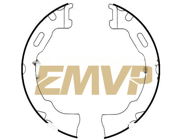 TY2596 Brake Shoe Set