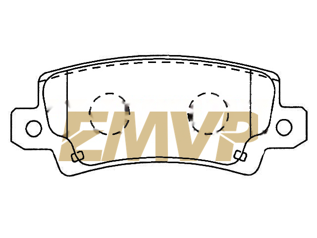 TY5743 Brake Pad Set