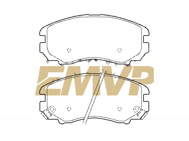 TY3891 Brake Pad Set