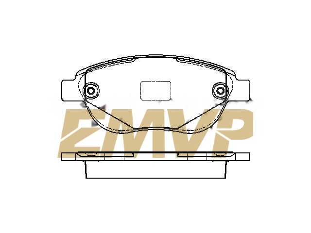 TY0481 Brake Pad Set
