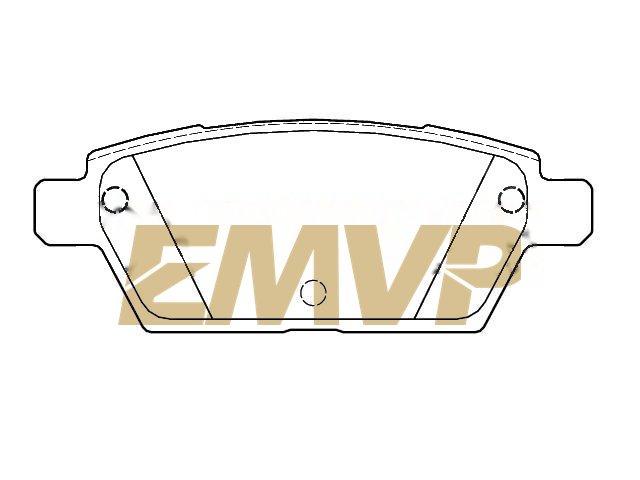 TY6399 Brake Pad Set