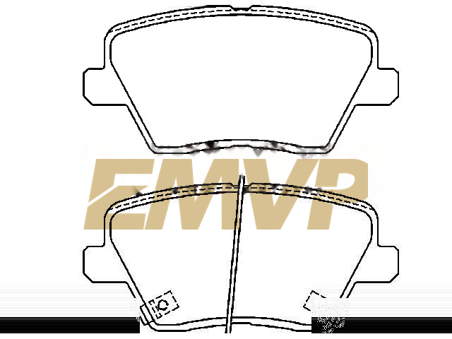 TY5060 Brake Pad Set