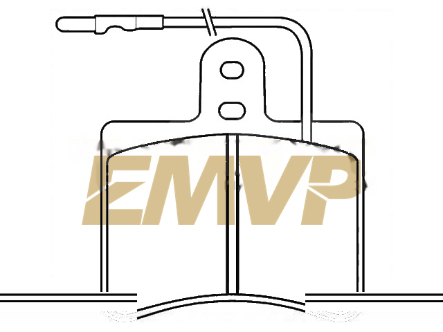 TY2537 Brake Pad Set