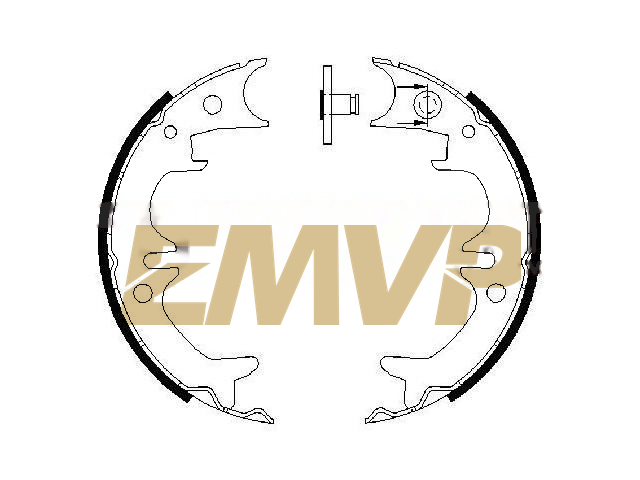 TY0923 Brake Shoe Set