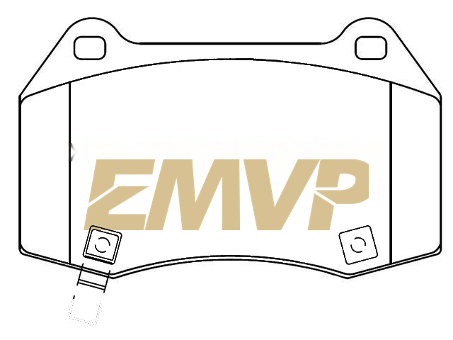 TY6629 Brake Pad Set