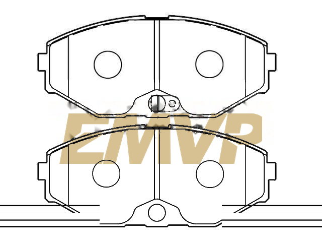 TY9790 Brake Pad Set