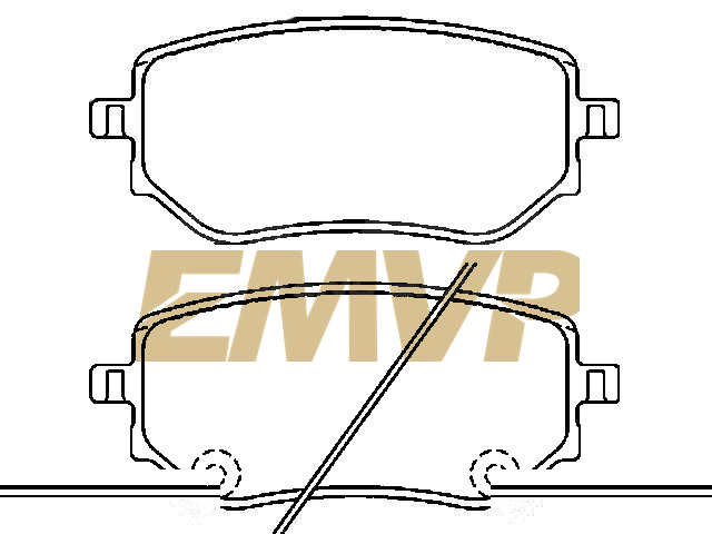TY7328 Brake Pad Set