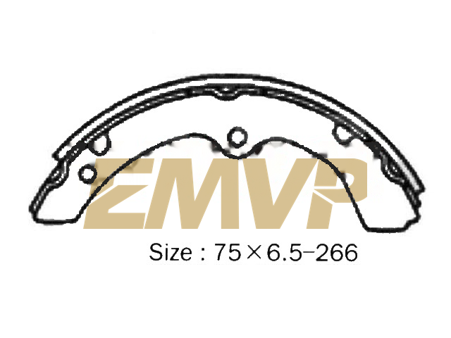 TY6269 Brake Shoe Set