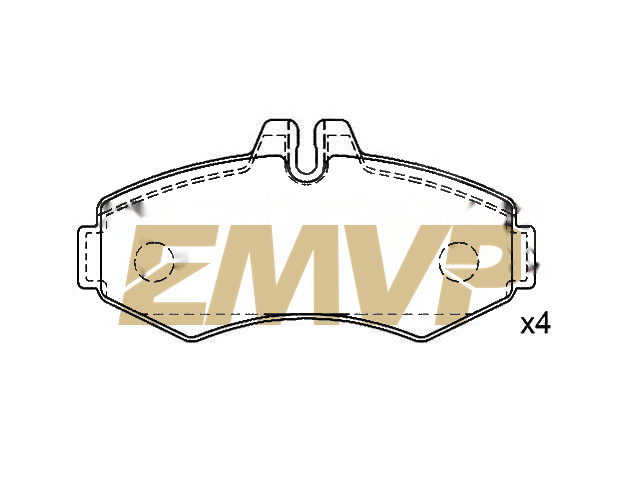TY8644 Brake Pad Set