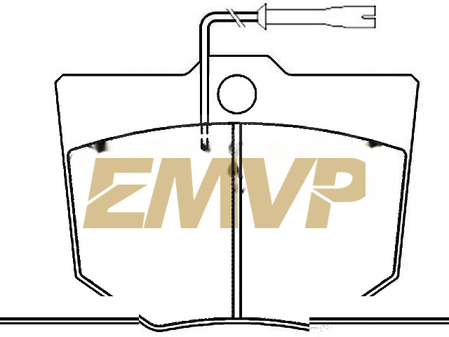 TY8615 Brake Pad Set