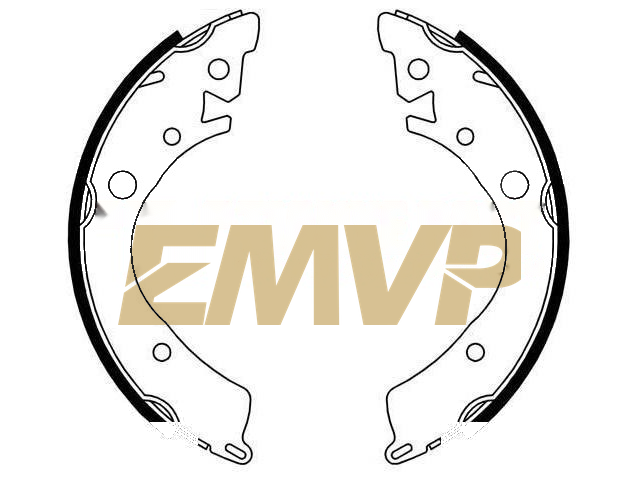 TY3084 Brake Shoe Set