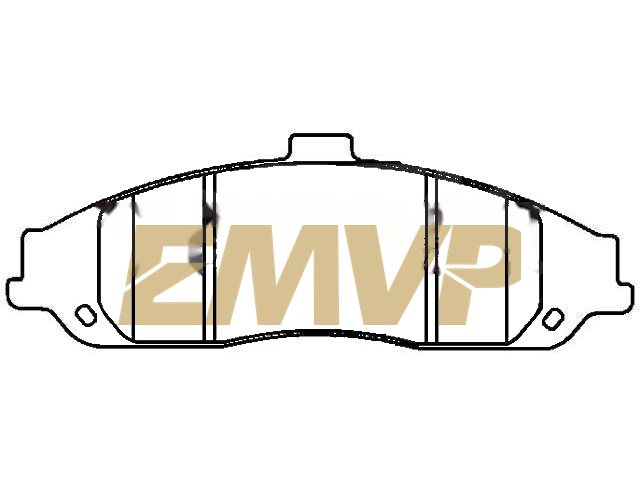 TY7675 Brake Pad Set