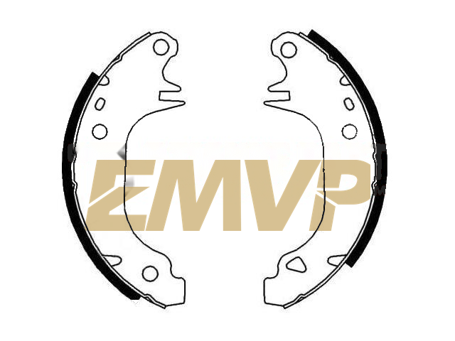 TY7931 Brake Shoe Set