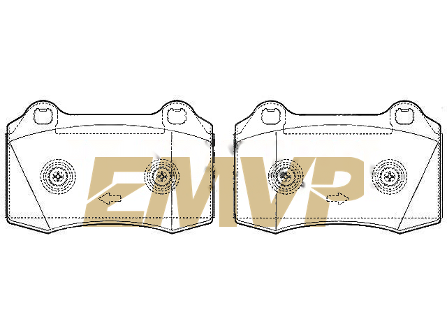 TY3944 Brake Pad Set