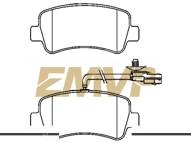 TY3319 Brake Pad Set
