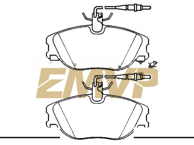 TY9502 Brake Pad Set