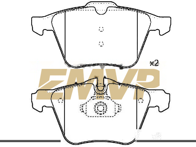 TY9183 Brake Pad Set