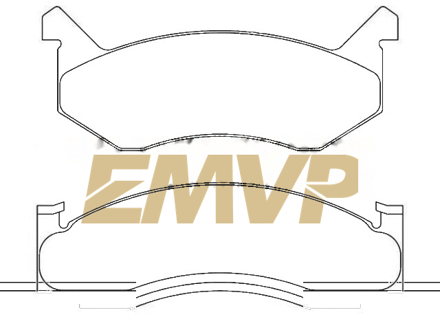 TY3767 Brake Pad Set