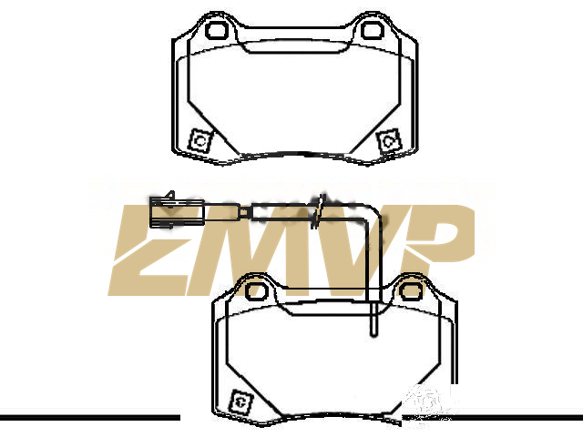 TY7744 Brake Pad Set