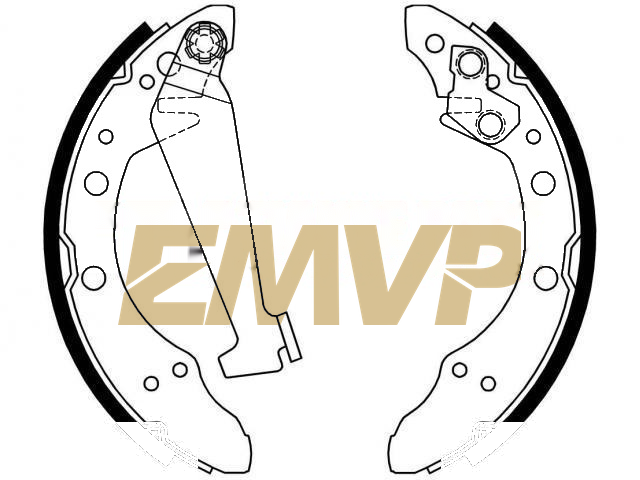 TY0036 Brake Shoe Set