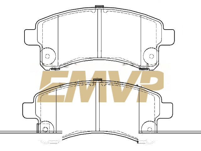 TY5030 Brake Pad Set