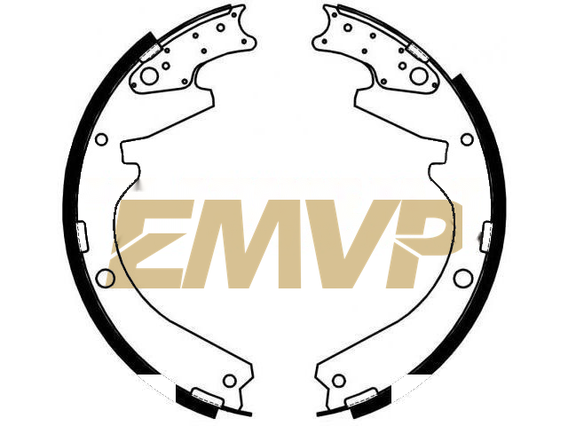 TY3362 Brake Shoe Set