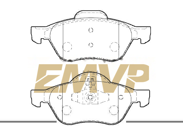 TY5005 Brake Pad Set