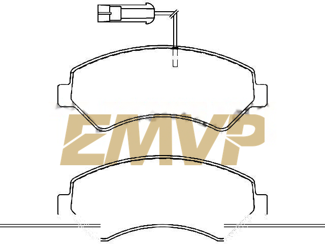 TY2876 Brake Pad Set