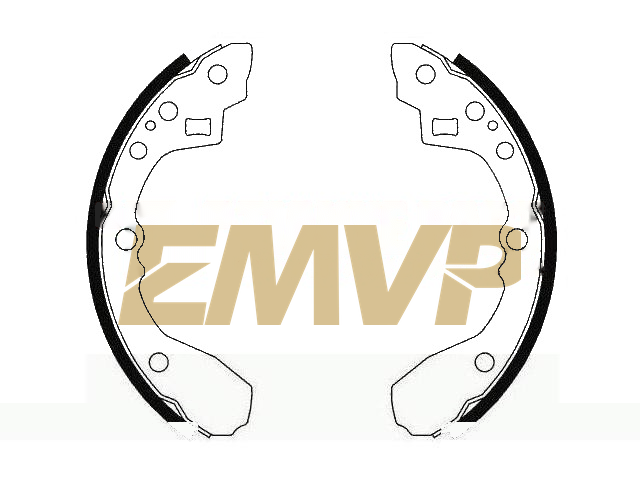 TY6521 Brake Shoe Set