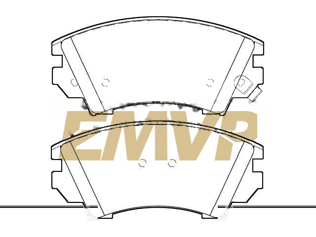 TY4269 Brake Pad Set
