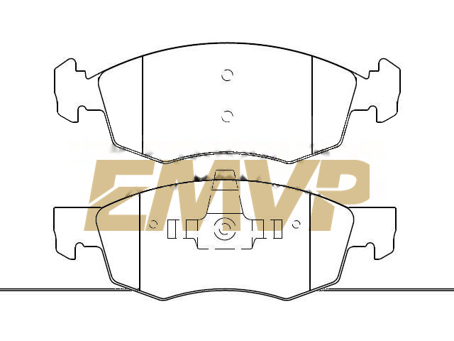 TY1402 Brake Pad Set