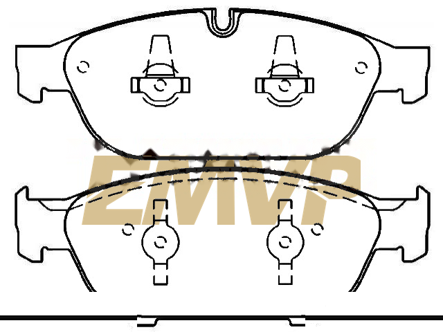 TY7977 Brake Pad Set
