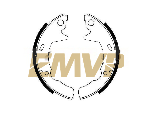 TY2567 Brake Shoe Set