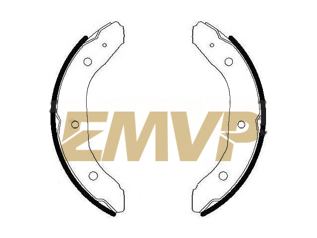 TY8340 Brake Shoe Set