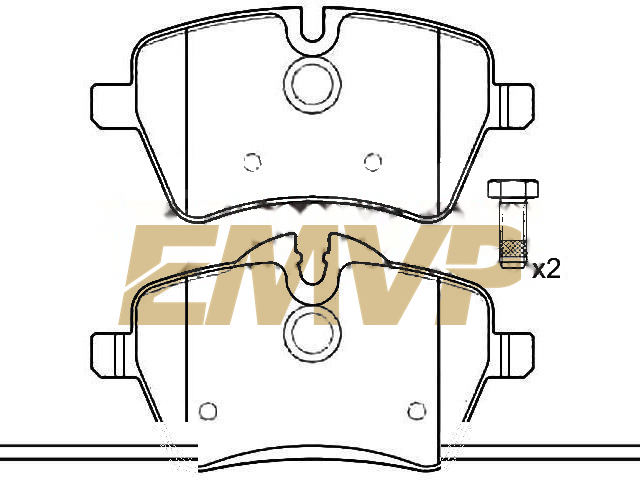 TY1128 Brake Pad Set