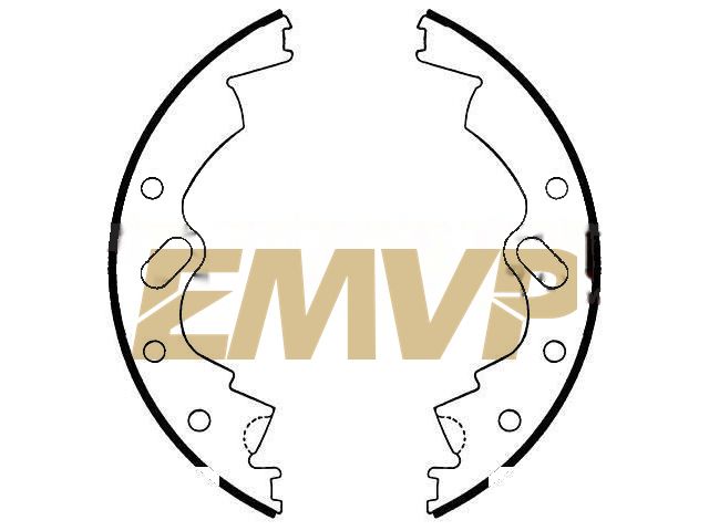 TY9354 Brake Shoe Set