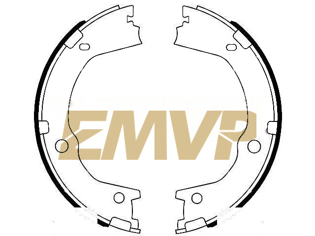 TY4247 Brake Shoe Set