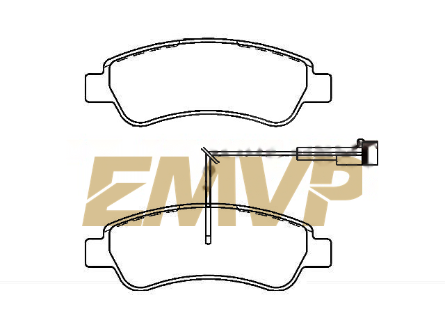 TY1077 Brake Pad Set